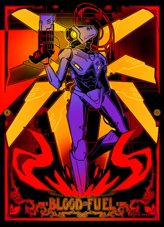 Ilustração do personagem V1.